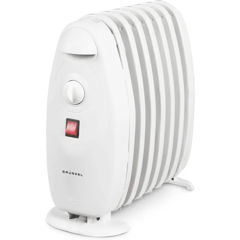 Radiatore ad olio Grunkel 7 Elementi 800W Bianco