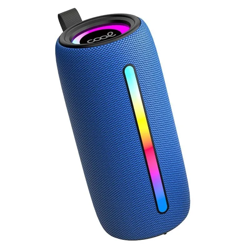 Cool Desk Altoparlante Bluetooth portatile Radio FM/USB/MicroSD 10W Blu