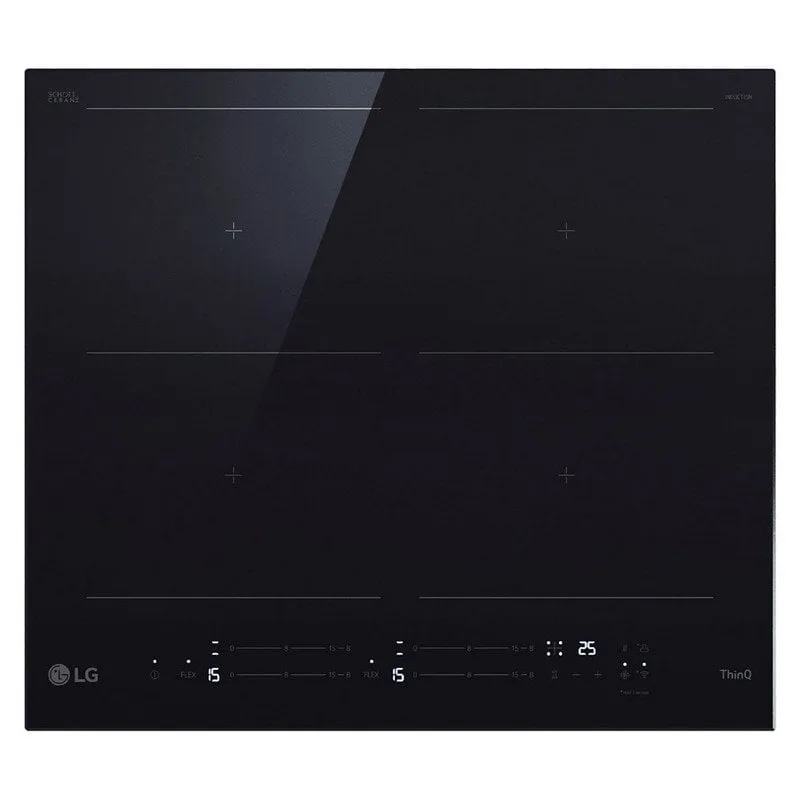 LG Cbiz2437b Piano Cottura A Induzione 4 Zone Flexinduction 590 Cm