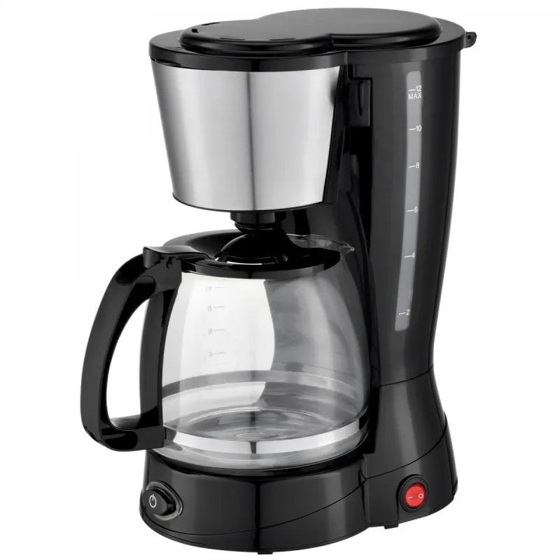 Grunekl CAF-NAROMA Macchina per caffè americano 1,5L 800W Nero