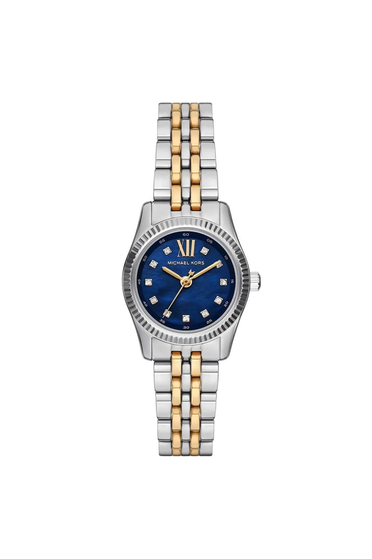 Michael Kors Orologio Lexington da donna, movimento al quarzo a tre lancette da 26 mm con cinturino in acciaio inossidabile