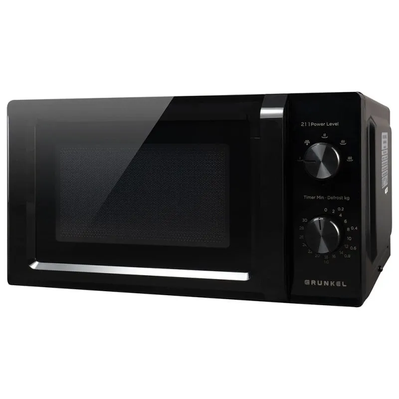 Grunkel MW-20MN Forno a microonde senza grill 20L 700W Nero