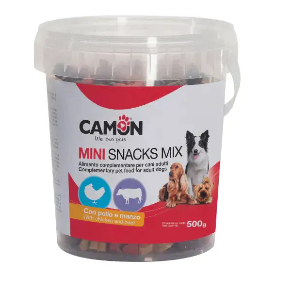 Camon Mini Treats&Snacks Box 500 gr Mini Hearts