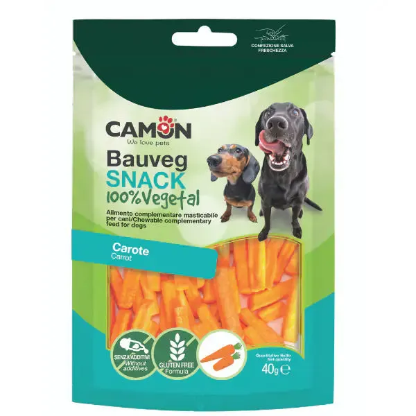 Camon Snack Vegetali 40 gr Carotine Crispy