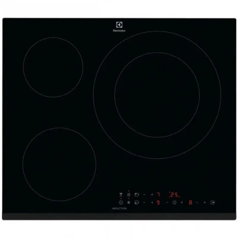 Piano a induzione Electrolux LIL60336 3 Zone 60cm Nero Hob2Hood PowerBoost