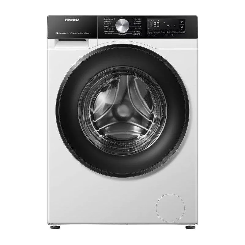 Lavatrice Hisense WD3S8043BW3 8kg 1400rpm A Titanio WiFi Vapore Hygiene Guard