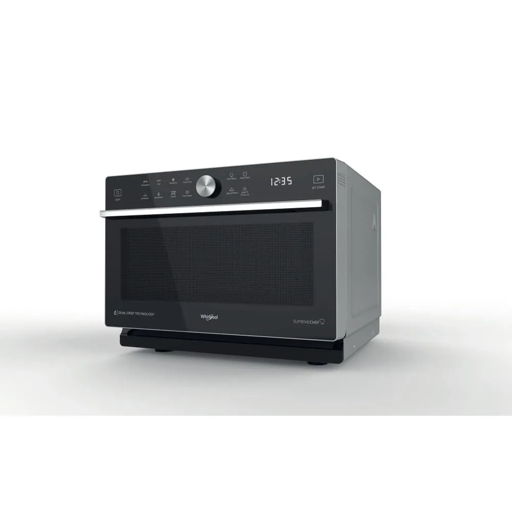 Microonde Whirlpool MWSC 933 SB 33 Litri 900W con Funzioni Steam Dual Crisp Grill