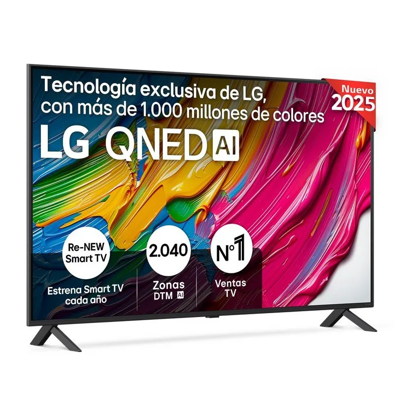 TV LG QNED 55" 4K Ultra HD Smart TV Edge-LED WiFi Nero