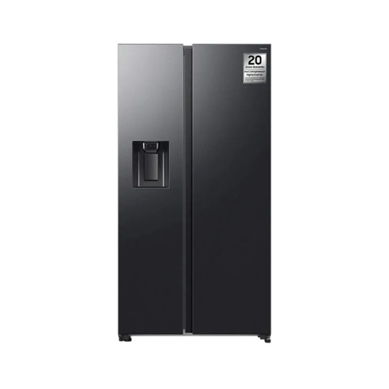 Frigorifero Samsung Americano 178 cm 640L Classe E Argento Wi-Fi e Dispenser Acqua e Ghiaccio