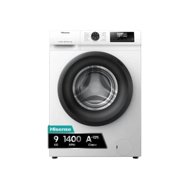 Lavatrice a Carica Frontale Hisense Q1 WF1Q9041BW 9 kg 1400 giri A Vapore Bianca