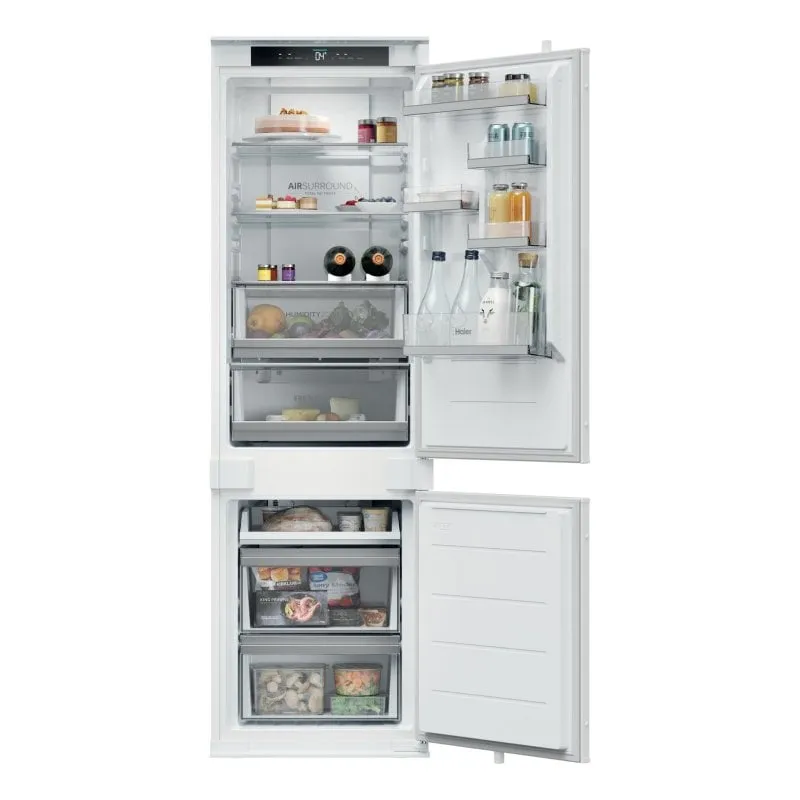 Frigorifero Combi Haier HBQW5518E Total No Frost 177 cm 251 L E Bianco WiFi