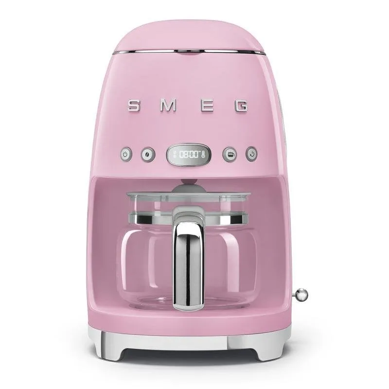 Caffettiera Filtro Smeg DCF02PKEU 1,4L 1050W Rosa Funzione mantenimento caldo