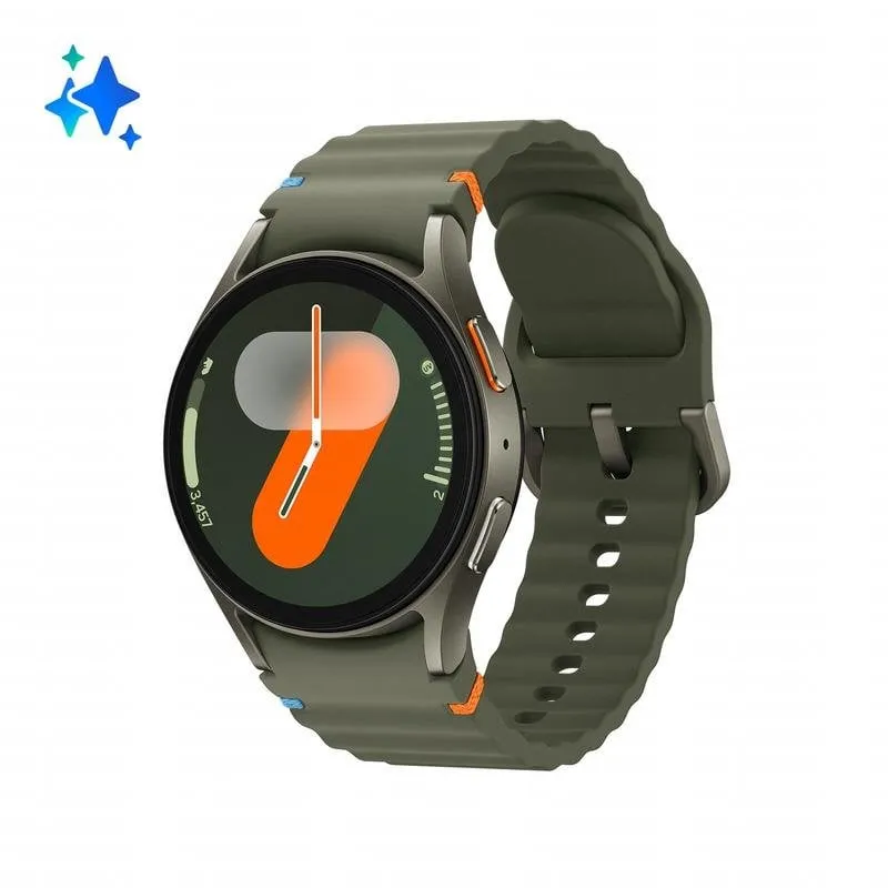 Samsung Galaxy Watch7 Bluetooth GPS NFC 40mm Super AMOLED Verde Resistenza Acqua 5ATM+IP68
