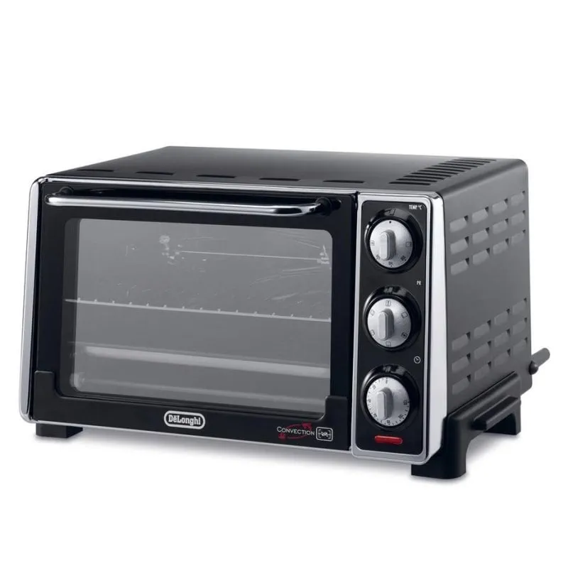 Forno elettrico DeLonghi EO 20792 20 L Nero Argento con girarrosto e convezione