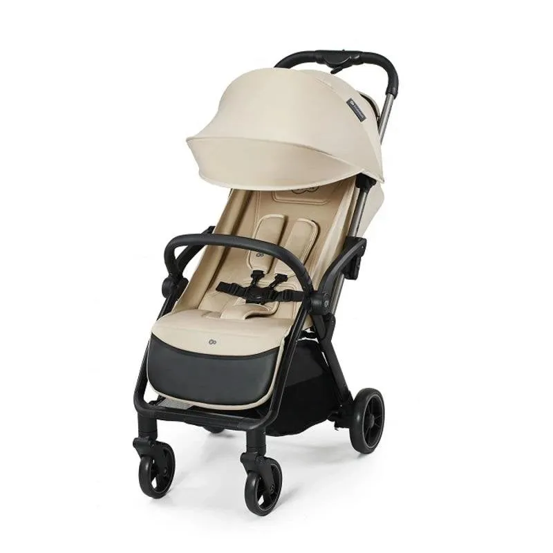 Sedia passeggino Kinderkraft Apino leggera pieghevole ruote solide beige