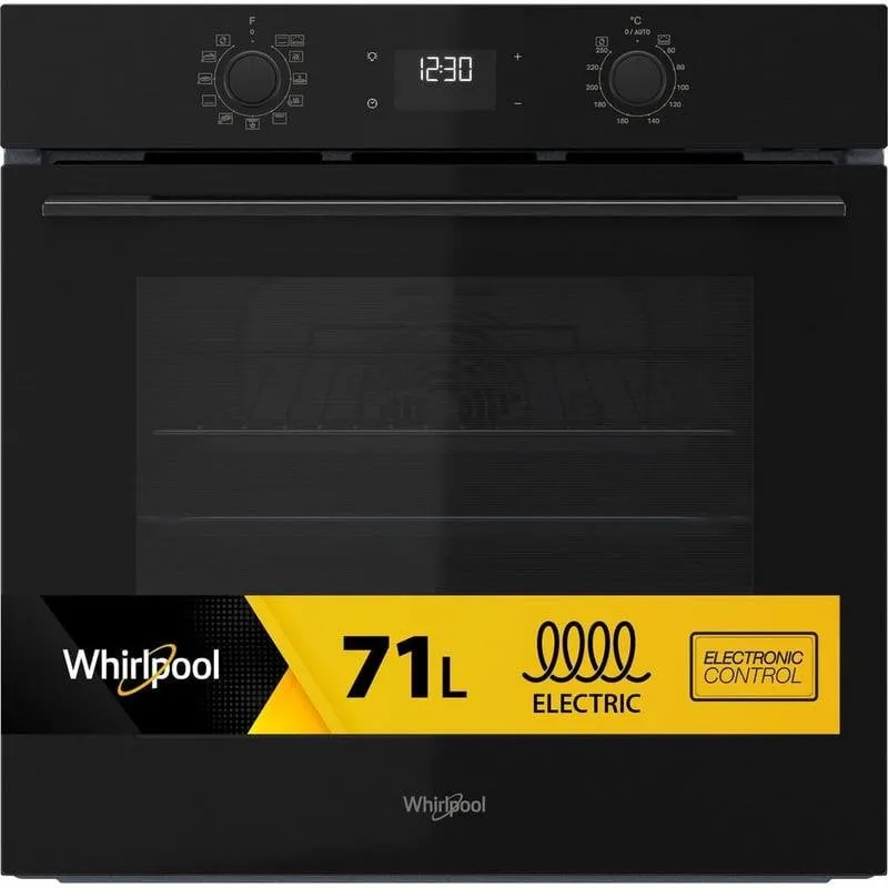 Horno elettrico Whirlpool OMK58HU1B 71 litri Nero autopulente idrolitico