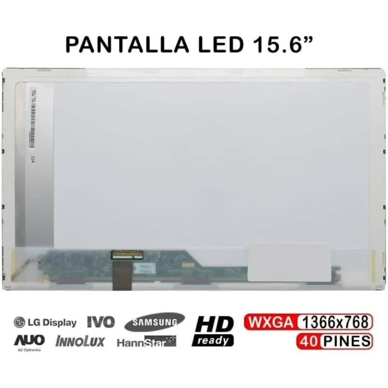Schermo LED Dell 15,6 SE 7520 N5030 N5040 N5050 M5010 1366x768