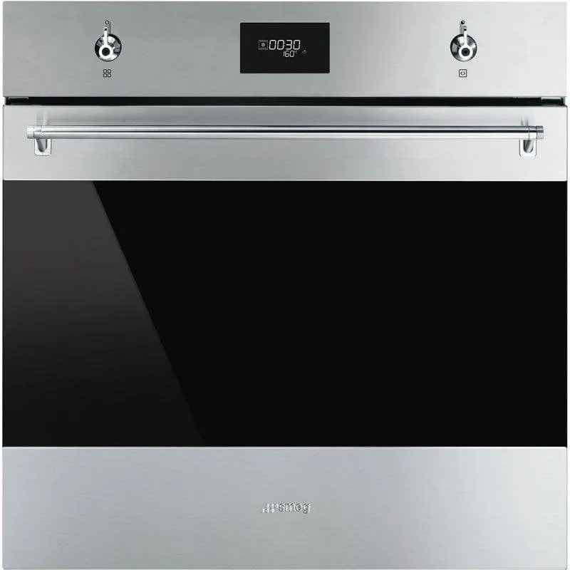Horno elettrico Smeg SFP6301TVX 79L Inox pirolitico integrato con display LCD