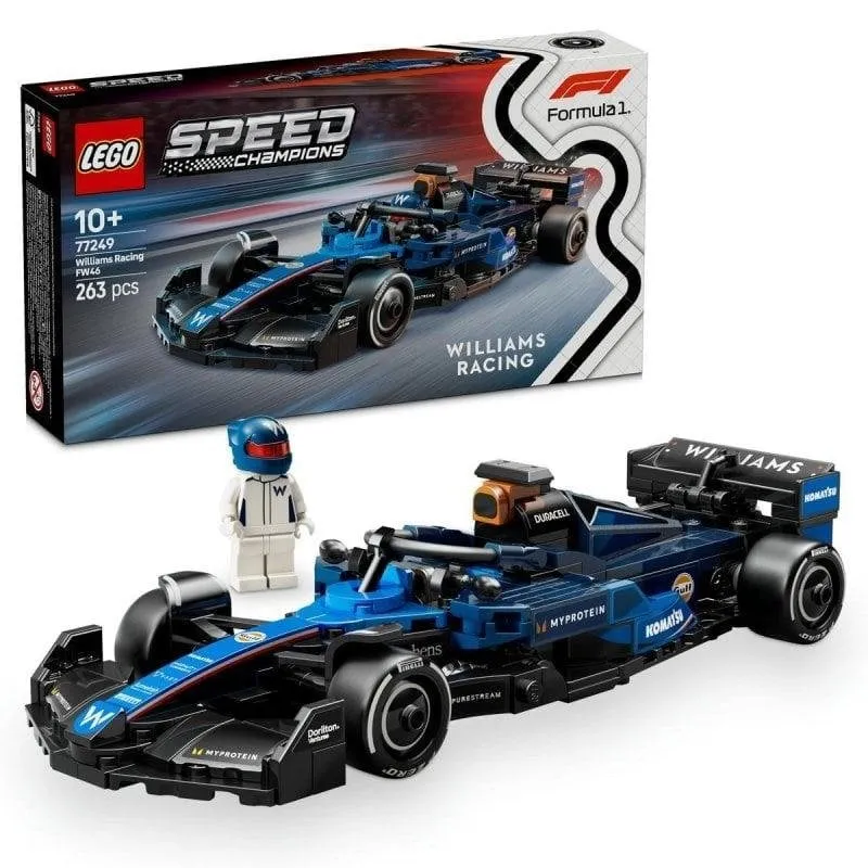 LEGO Speed Champions Williams Racing FW46 F1 77249 263 pezzi