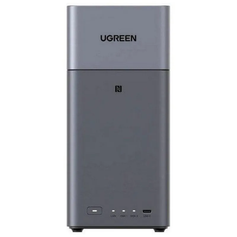 Disco Duro NAS Interno Ugreen Fino a 60TB LAN HDMI 4K DH2300 Gestione RAID