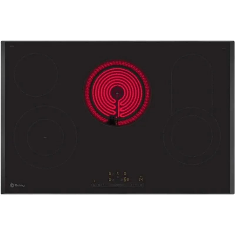 Piastra Balay 3EB786LQ 80 cm Nero Integrata Induzione Zona Flex