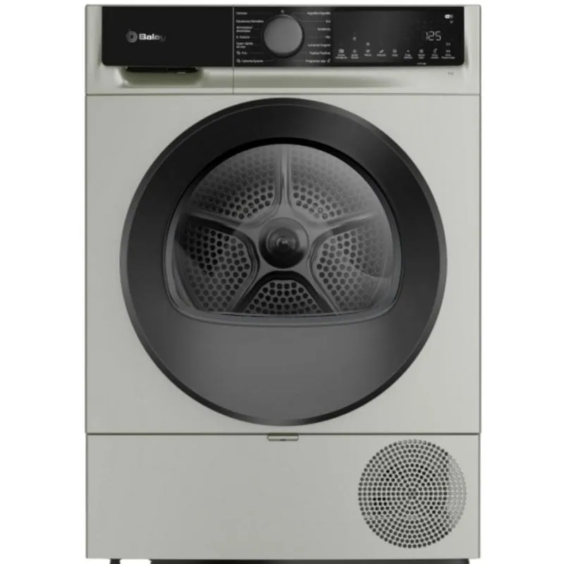 Asciugatrice a pompa di calore Balay 3SB093XC 9 kg Classe energetica D acciaio inox