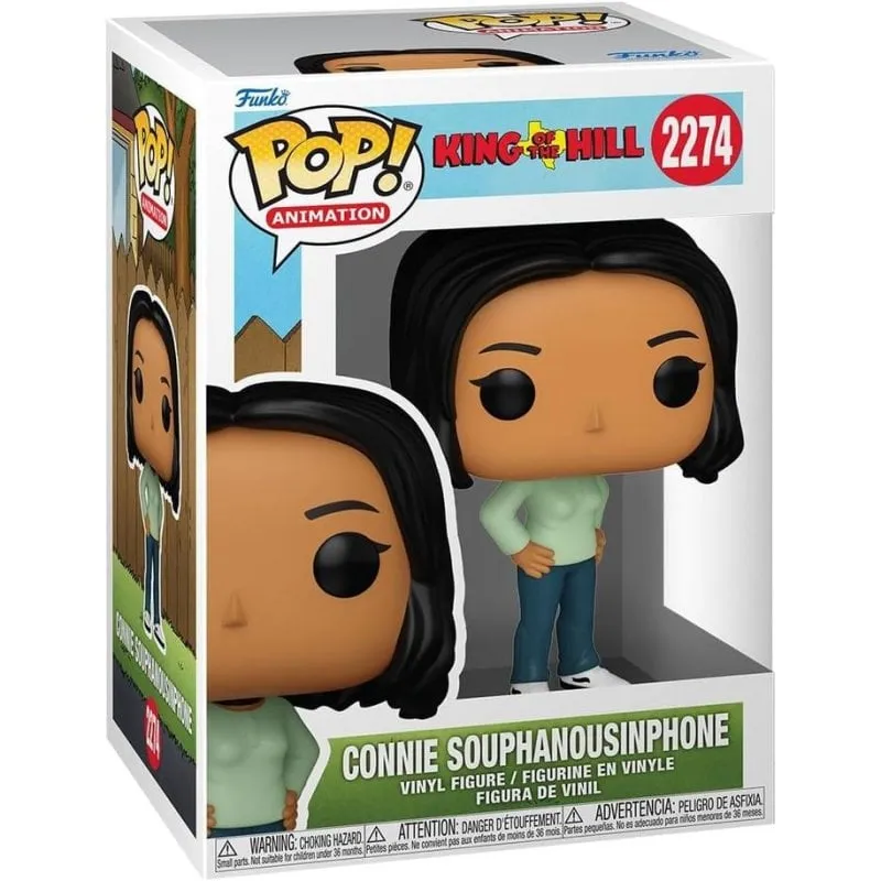 Figura da Collezione Funko Pop! Animation Rey de la Colina Connie Souphanousinphone