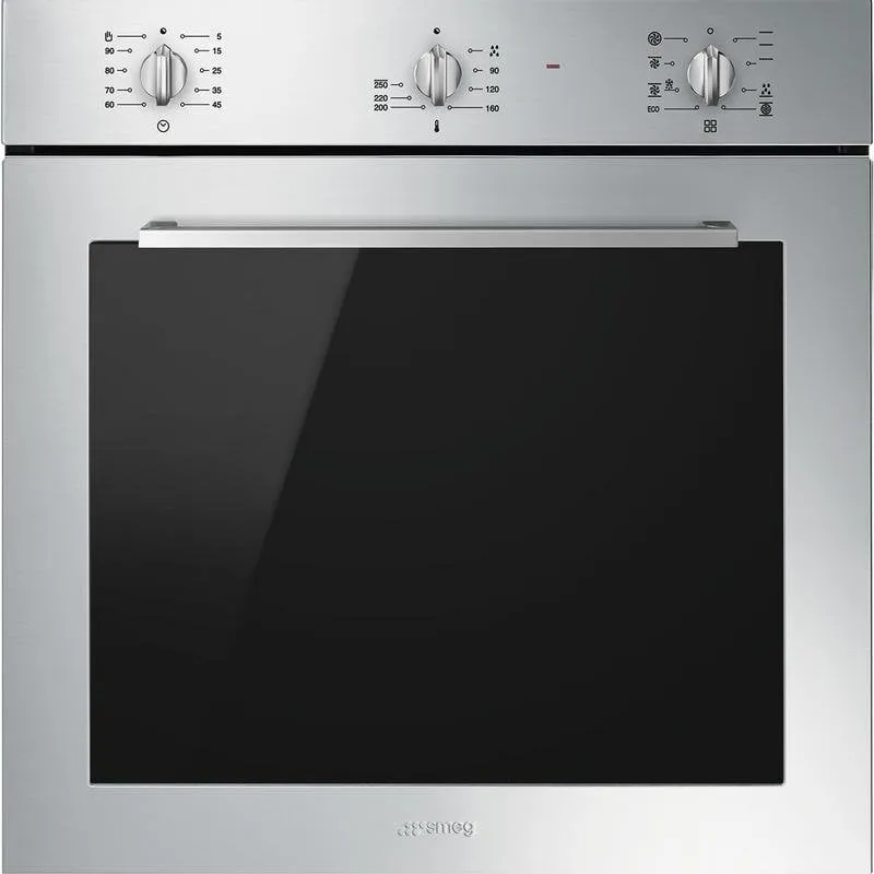 Forno da Incasso Smeg SF64M3TVX Idrolitico 70L 60cm A Termoventilato Inox