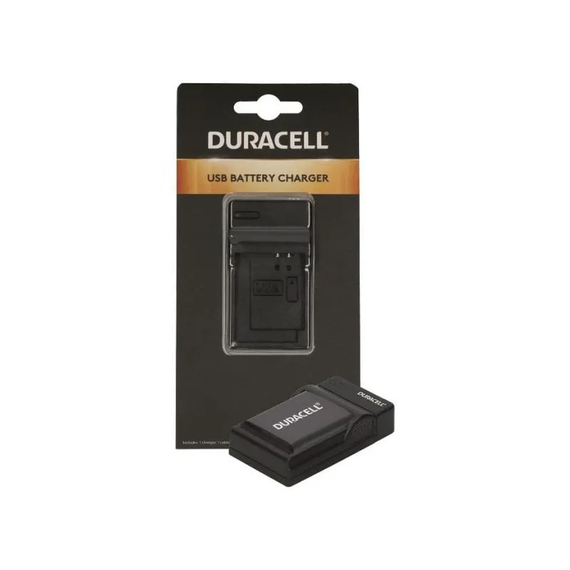 Caricatore USB Duracell DRO5946 per Olympus LI-90/92B Nero