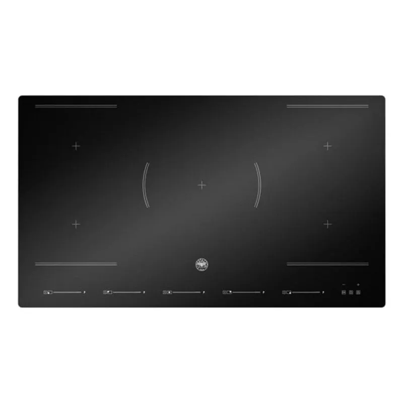 Plastra induzione Bertazzoni 90 cm 5 zone Nero integrabile