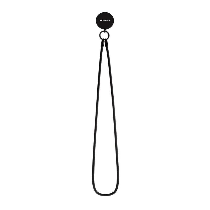 Laccio per Collo Case & Me Jelly Necklace Nero Silicone Universale