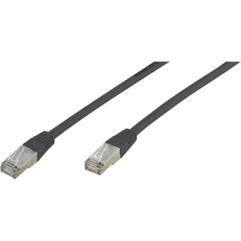 Cavo di Rete Vivanco Cat5e 5 m RJ-45 Grigio Scuro