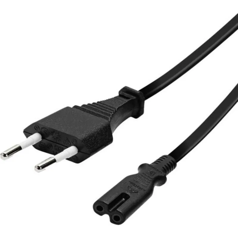 Cavo di alimentazione Vivanco VVITPOWERIT12 1,25 m CEE7/16 a IEC C7 Nero