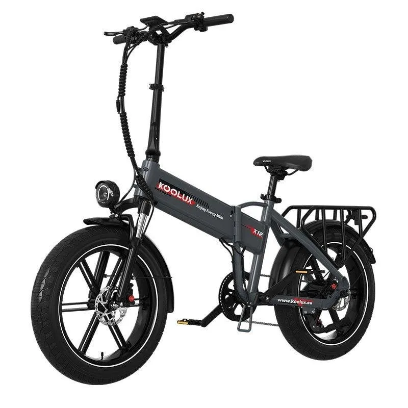 Bicicletta Elettrica Koolux X12 500W Batteria 48V 13Ah Pneumatici 20 Pollici