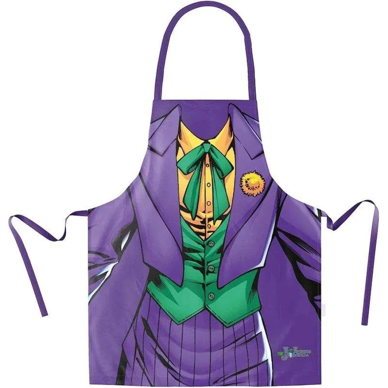 Grembiule Joker Dc SD Toys Illustrazione Joker Dimensione Reale