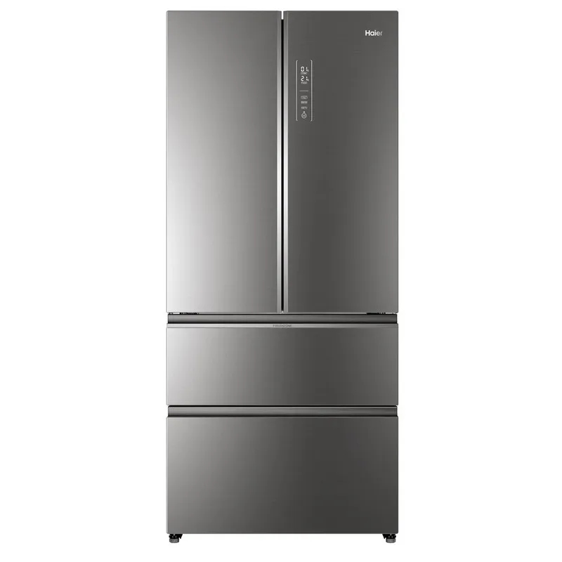 Haier FD 83 Serie 7 HB18FGSAAA frigorifero side-by-side Libera installazione 539 L E Argento, Titanio
