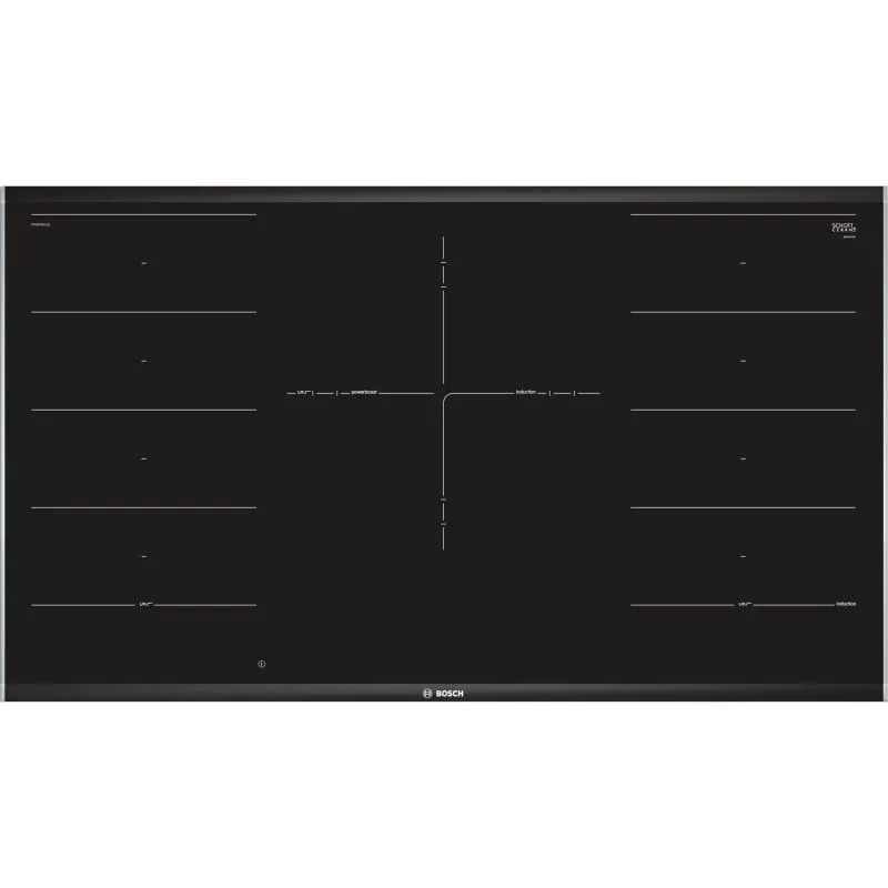 Piano cottura a induzione Bosch Series 8 PXV975DC1E 5 zone 90 cm Nero