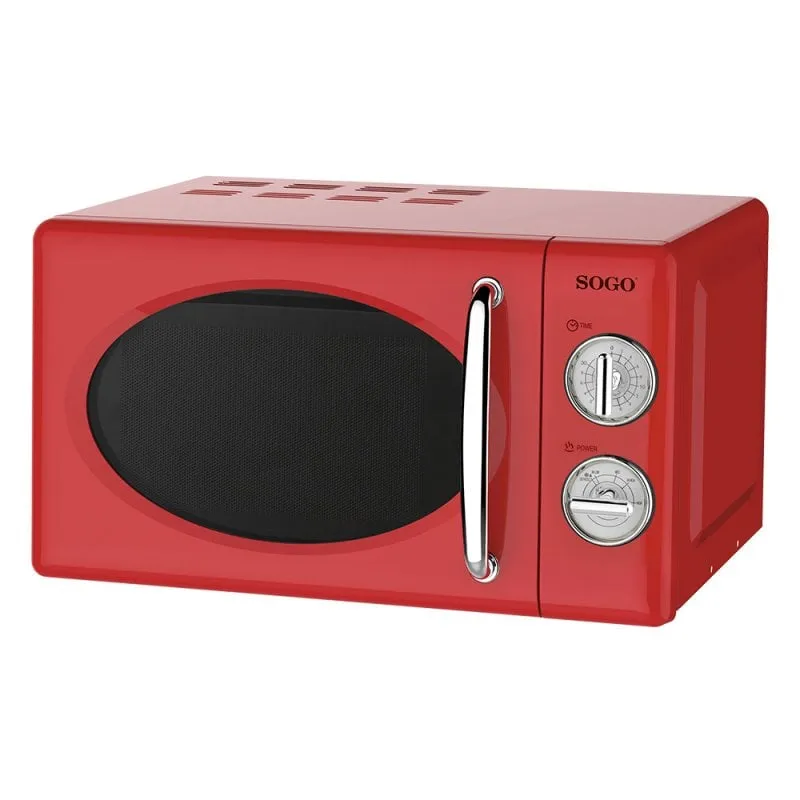 Sogo Microonde 20L 700W Rosso Vintage