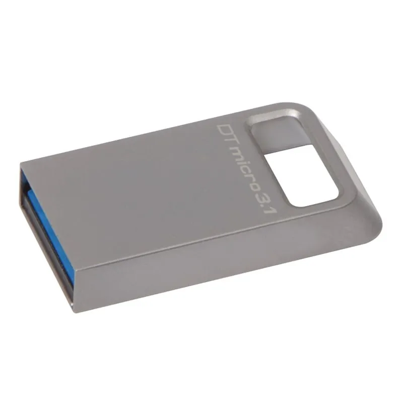 Kingston Technology DataTraveler Micro 3.1 128GB unità flash USB USB tipo A 3.2 Gen 1 (3.1 Gen 1) Metallico
