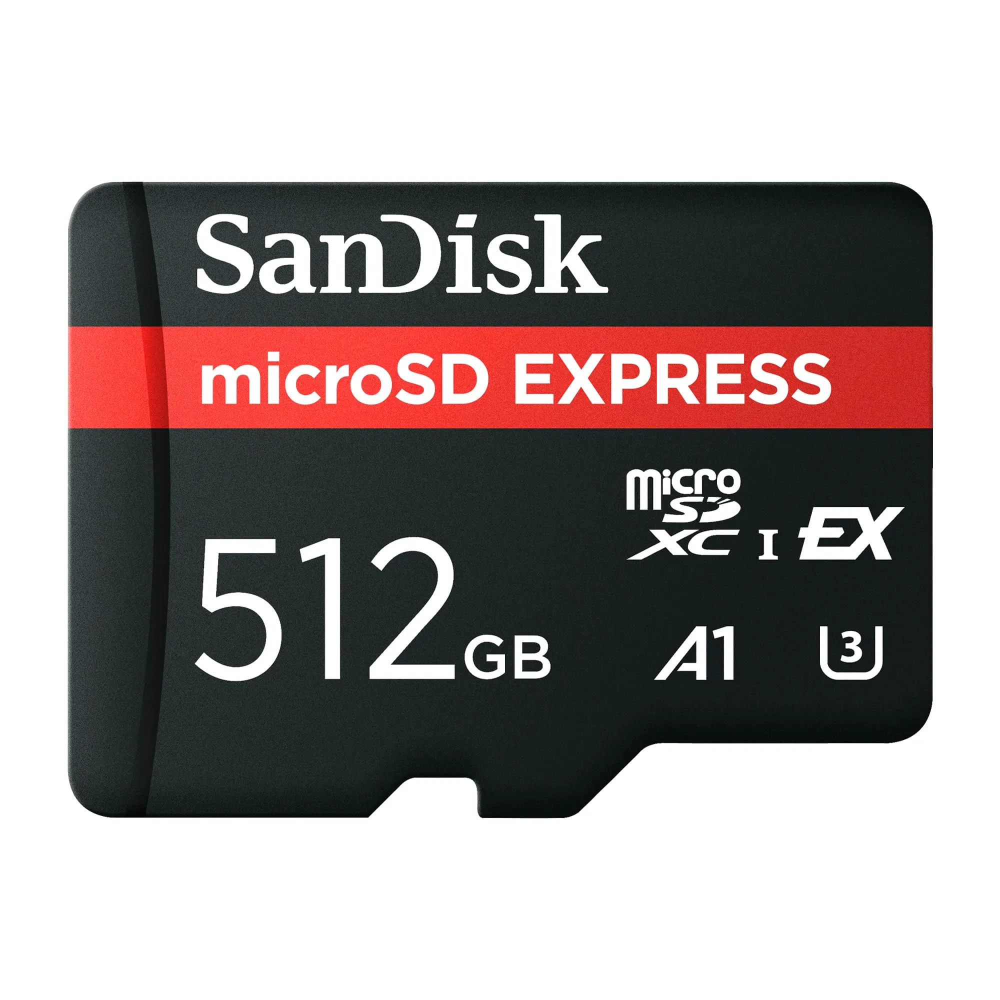 SanDisk Scheda microSD Express da 512 GB (Velocità di Lettura Fino a 880 MB/s, Velocità di Scrittura Fino a 650 MB/s, à di Scrittura Sostenuta di 220 MB/s, Classi U3, C10)