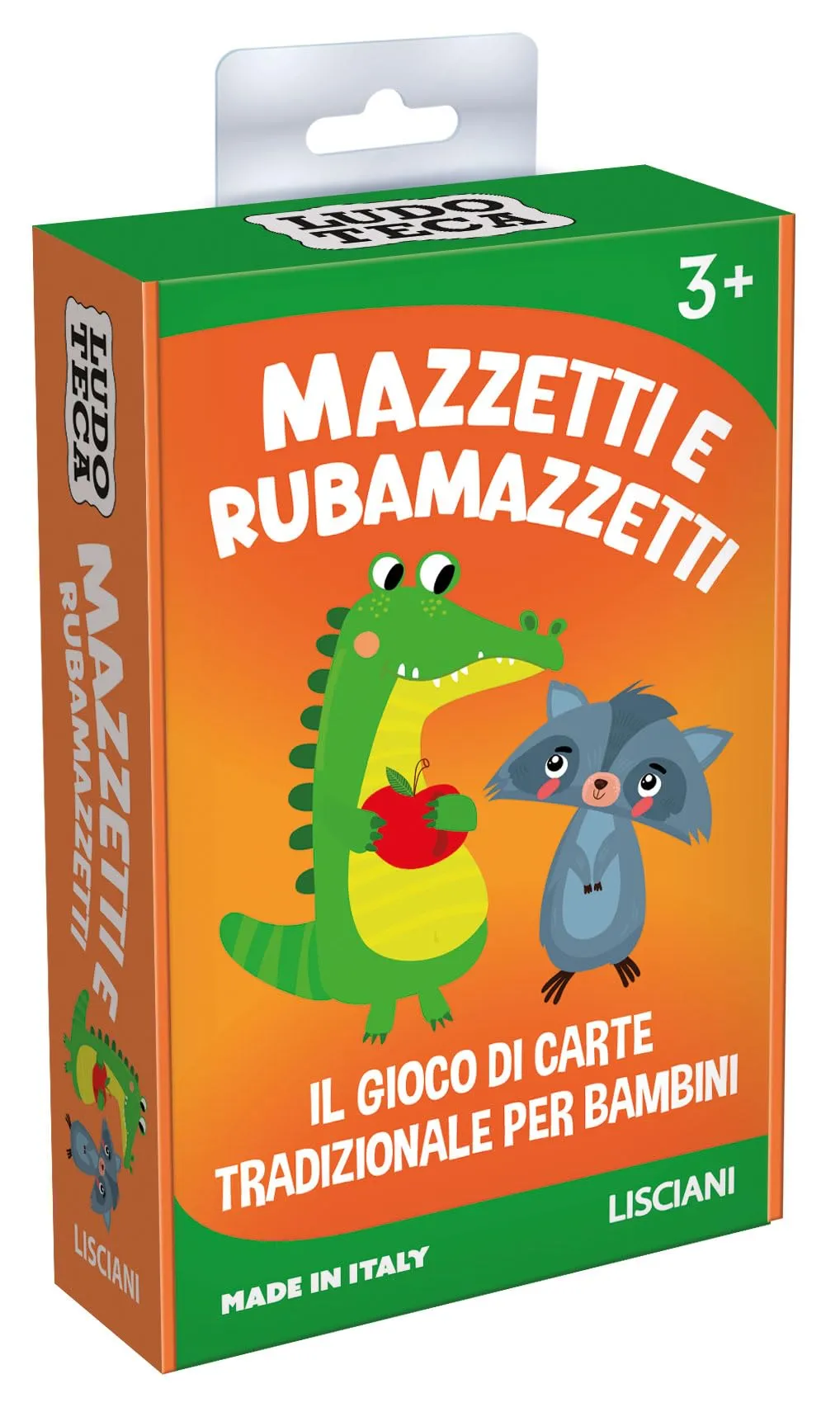 Liscianigiochi, Ludoteca Le Carte dei Bambini Mazzetti e Rubamazzetti Gioco di società, Multicolore, 85804