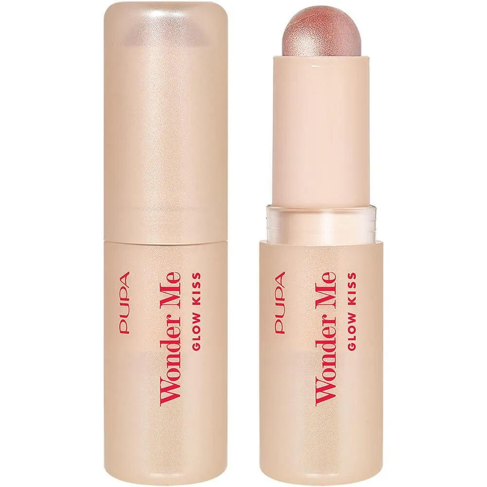 Pupa Wonder Me Glow Kiss Highlighter 10gr / 001 Rose Glow