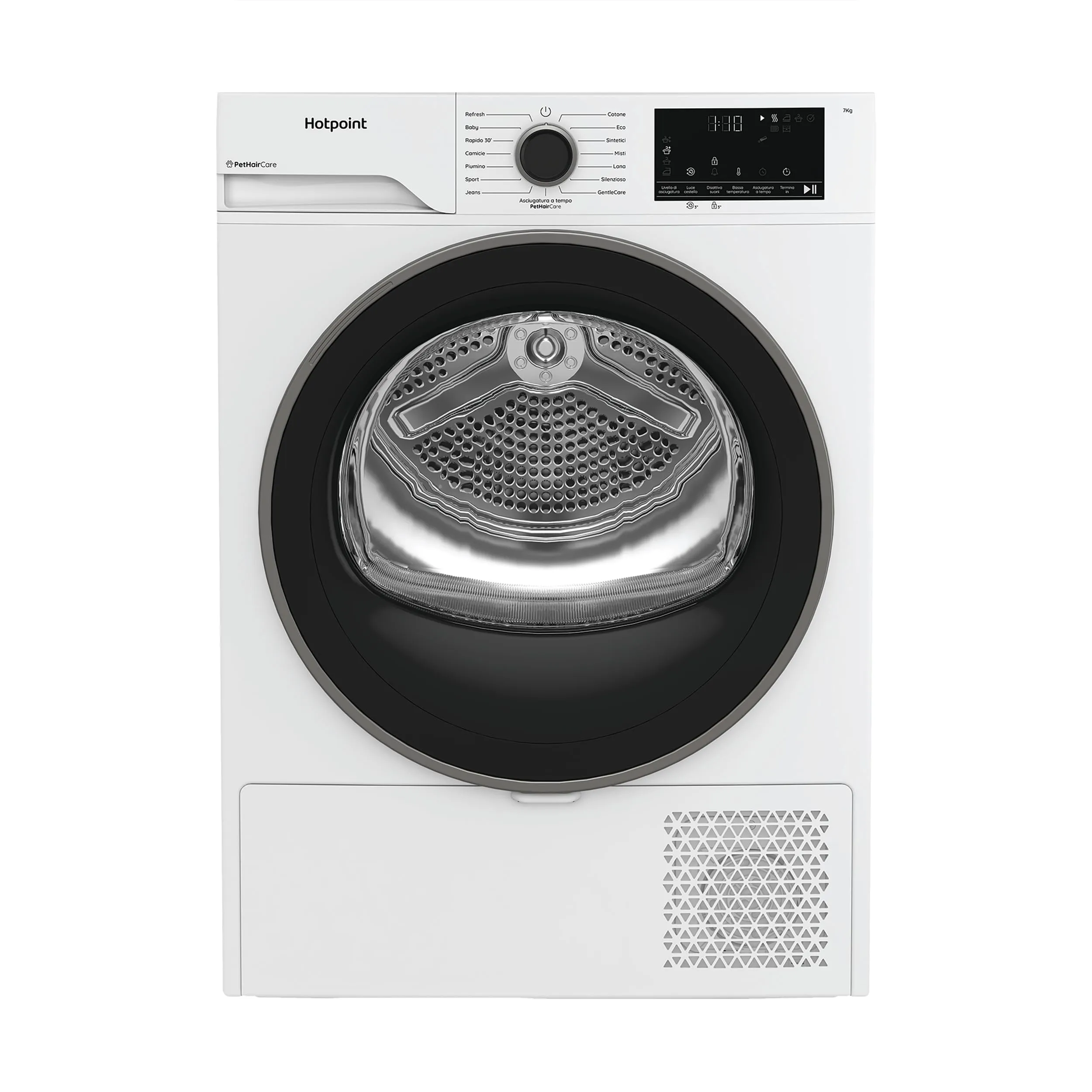 Hotpoint Ariston HPTS 74D BS IT – Asciugatrice 7 Kg Slim A Pompa di Calore