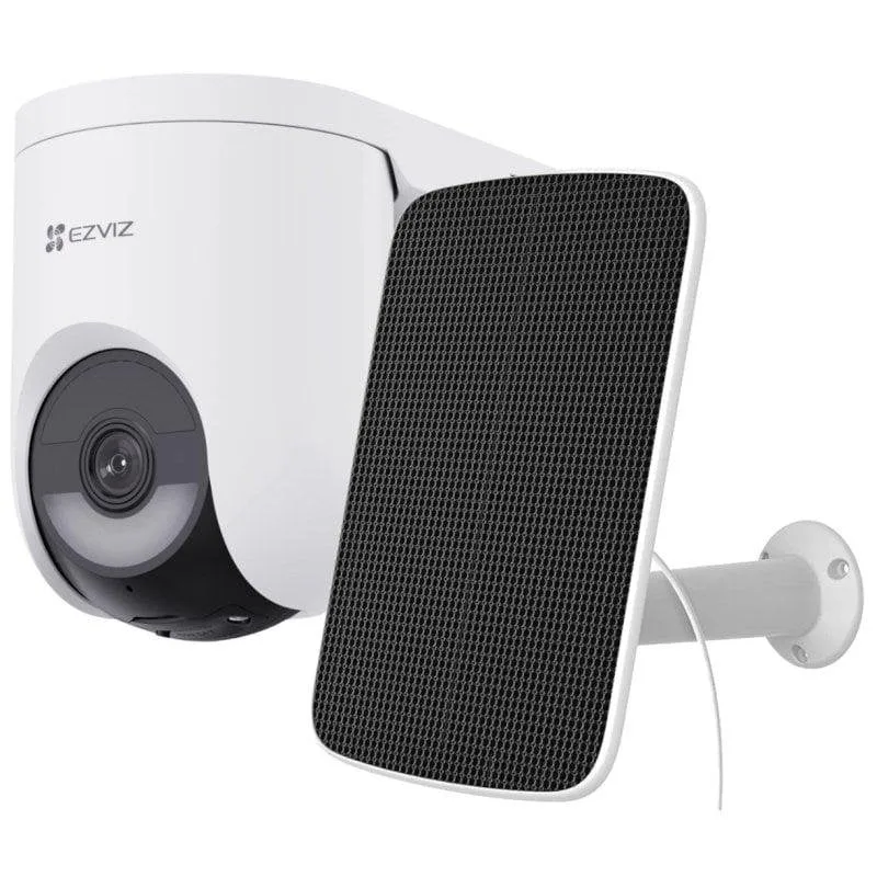 Videocamere di sorveglianza EZVIZ HB8 Lite 2K Visione Notturna Esterna IA Pannello Solare Audio Bidirezionale