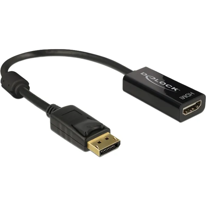 62609 cavo e adattatore video 0,2 m DisplayPort HDMI Nero