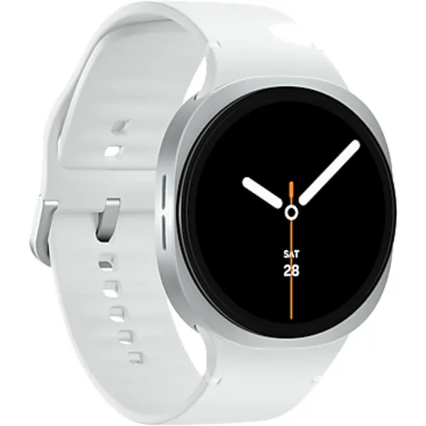 Galaxy Watch8 SM-L335FZSAXEF smartwatch e orologio sportivo 3,81 cm (1.5") AMOLED 44 mm Digitale 480 x 480 Pixel 4G Argento Wi-Fi GPS (satellitare)