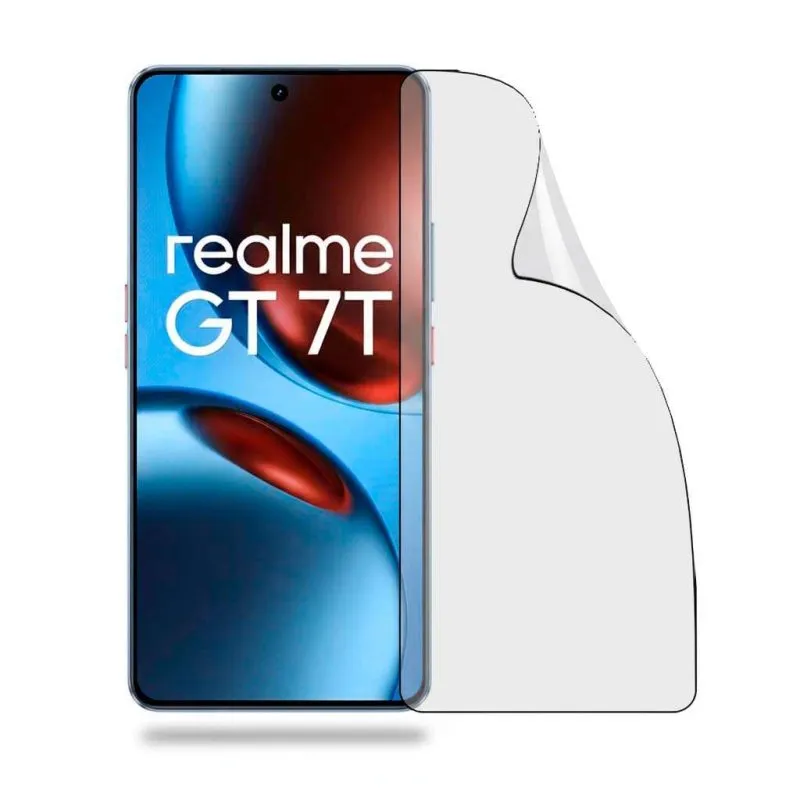 Pellicola protettiva in vetro temperato infrangibile per Realme GT 7T